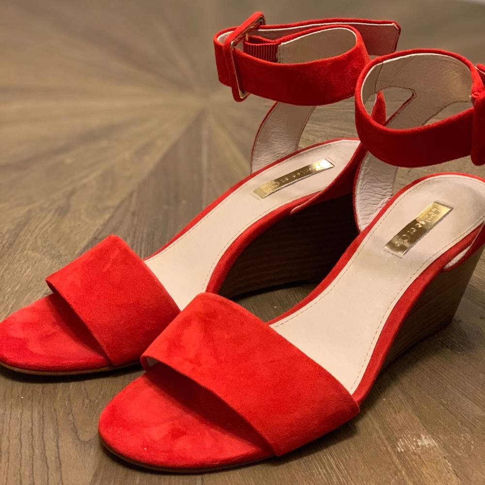 Louise et Cie Red open-toe